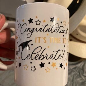 Graduation, congratulations it’s time to celebrate mug
